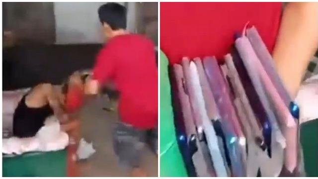 Kocak, Viral Video Warga Tangkap Maling Tertidur di Atap Rumah