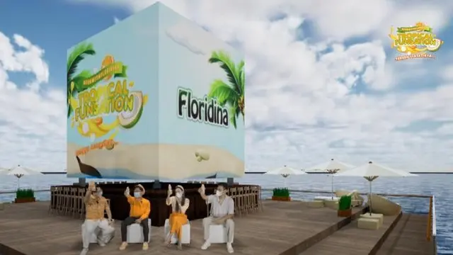 Hadir di Acara Peluncuran Floridina Coco, Rendy Pandugo: Minuman Favorit Baru Gue