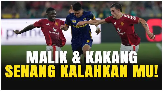Setelah pertandingan sengit melawan MU, Malik Risaldi dan Kakang Rudianto akhirnya angkat bicara!
Dalam video ini, mereka membagikan komentar dan pandangan mereka setelah berhasil membawa timnya meraih kemenangan penting.
