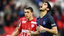 6. Goncalo Guedes (Paris St. Germain) - Winger 20 tahun ini sering disebut penerus Cristiano Ronaldo karena kemampuan menggoceknya. Tetapi musim lalu selama setengah tahun di Ligue 1 dirinya masih belum menunjukan kemampuan terbaik. (AFP/Franck Fife)