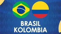 Copa America - Brasil Vs Kolombia (Bola.com/Adreanus Titus)