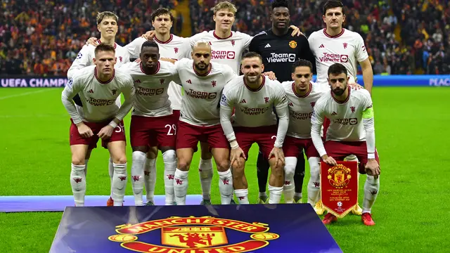 Manchester United ketika melawan Galatasaray di Liga Champions.