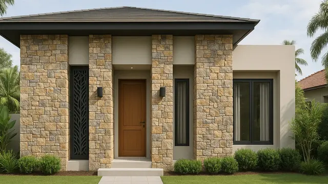 Ide Model Rumah Tinggi 4 Meter/Ilustrasi gambar oleh AI