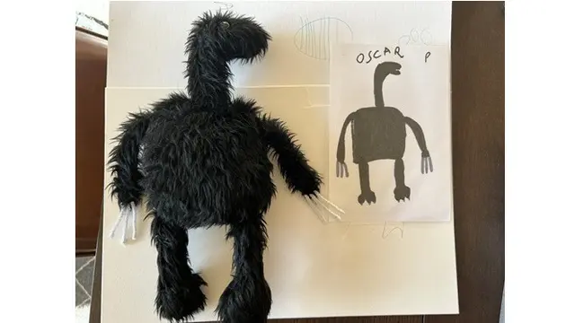 Guru TK Ini Bikin Boneka dari Gambar Imajinatif Murid, 6 Hasilnya Bikin Takjub