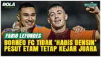 Fabio Lefundes menegaskan Borneo FC tidak kehilangan semangat dalam perebutan gelar BRI Super League 2025/2026 usai menang 3-2 atas Bali United di Stadion Kapten I Wayan Dipta, Senin (11/5/2026).