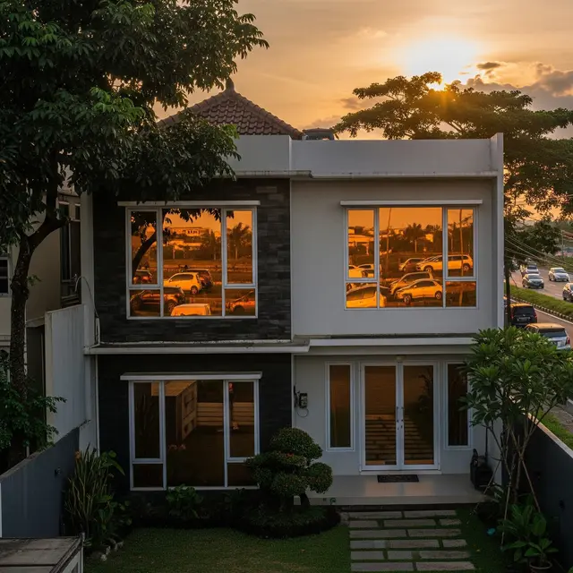 Jendela Kedap Suara Terbaik untuk Rumah di Pinggir Jalan Raya (Gemini AI)