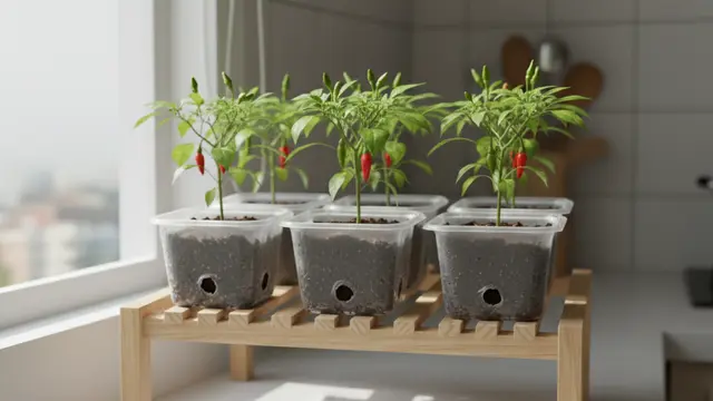 Ide Kreatif Kebun Cabai Pakai Thinwall Bekas. Gemini
