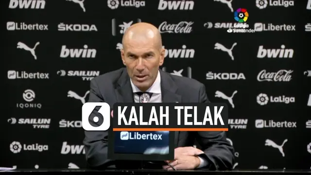 VIDEO: Zinedine Zidane Tanggung Jawab atas Kekalahan Real Madrid