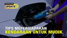 Laporan langsung terkait mudik 2023. Masyarakat yang mudik menggunakan kendaraan pribadi dihimbau untuk melakukan pengecekan mesin kendaraan.