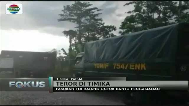 Puluhan Anggota TNI Disiagakan di Kawasan Sandera di Timika, Papua