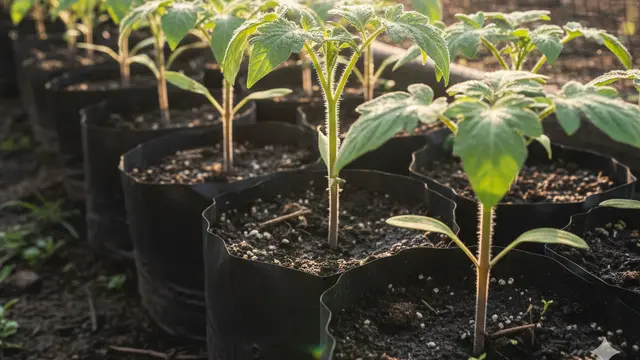 Cara Menanam Tomat dari Biji. AI