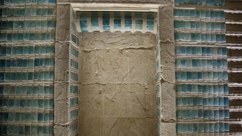 Makam kuno Raja Djoser (AP Photo/Nariman El-Mofty)