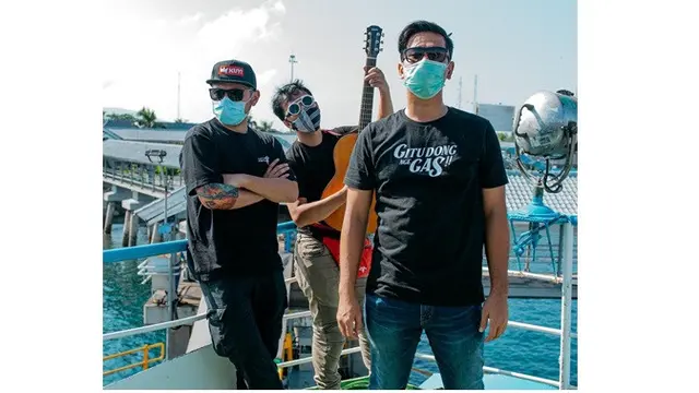7 Potret Gading Marten Touring Jogja-Bali, Tetap Patuhi Protokol Kesehatan