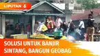 Pemerintah berencana membuat geobag di daerah aliran Sungai Kapuas di Kabupaten Sintang, Kalimantan Barat. Pembangunan geobag ini menjadi solusi jangka pendek untuk atasi banjir yang telah merendam selama berminggu-minggu.