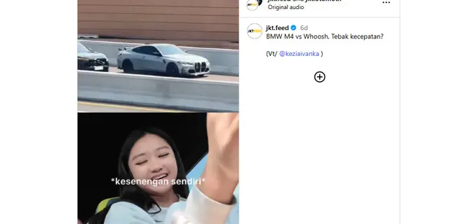 Viral Aksi Kebut-kebutan BMW M4 Vs Kereta Cepat Whoosh, Polisi Selidiki