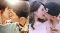 Kemesraan Song Joong Ki dan Song Hye Kyo menginspirasi pasangan ini untuk membuat foto pernikahan bertema drama Korea.