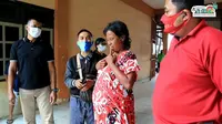 Tangkapan layar seusai ODGJ asal Blora dimandikan di Rembang, Jawa Tengah. (Liputan6.com/Ahmad Adirin)