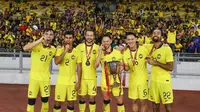Timnas Malaysia menjuarai turnamen Pestabola Merdeka 2024. (Dok. Instagram FAM/Federasi Sepak Bola Malaysia)