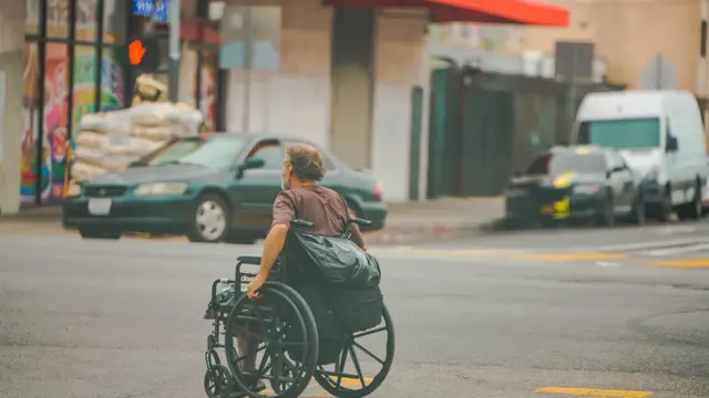 Ilustrasi penyandang disabilitas