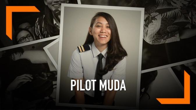 VIDEO: Sosok Pilot Cantik Yang Dulunya Drummer Band Vicky 