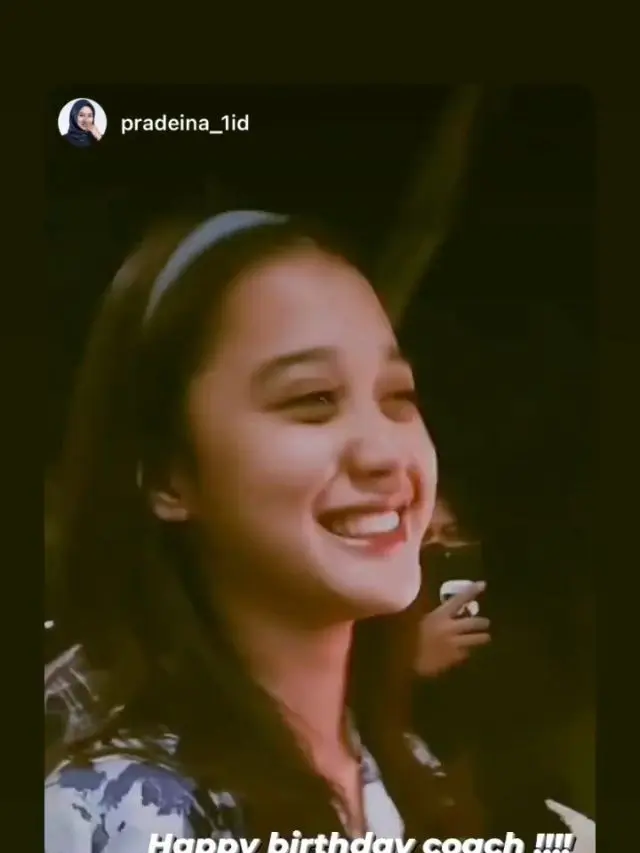 Esta Pramanita (Foto: IG Stories @pradeina_id)