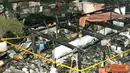 Citizen6, Kapuas: Rumah dan kios Pasar Palingkau terbakar. (Pengirim Hendra)
