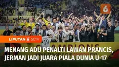 Jerman berhasil meraih trofi Piala Dunia U-17, setelah di laga puncak mengalahkan Prancis lewat drama adu penalti. Pencapaian Tim Panser muda terasa istimewa, karena ini merupakan gelar pertama mereka di ajang Piala Dunia U-17.