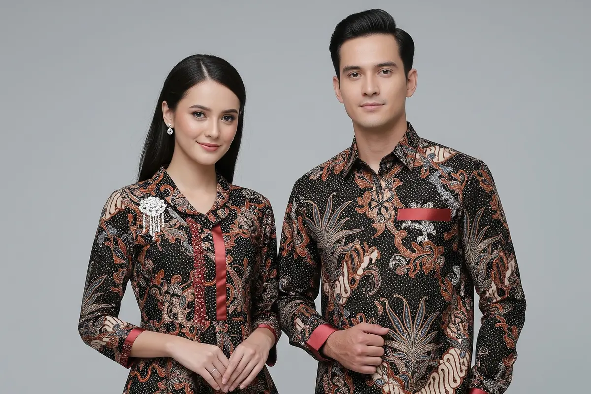 6 Model Baju Batik Couple Kombinasi Terbaru Tahun 2025: Tampil Serasi dan Menawan