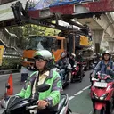 JPO Tendean Bakal Dibongkar, Arus ke Blok M Ditutup Sementara