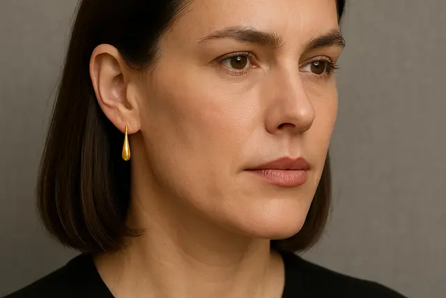 3. Anting Tear Drop (Tetes Air Mata)