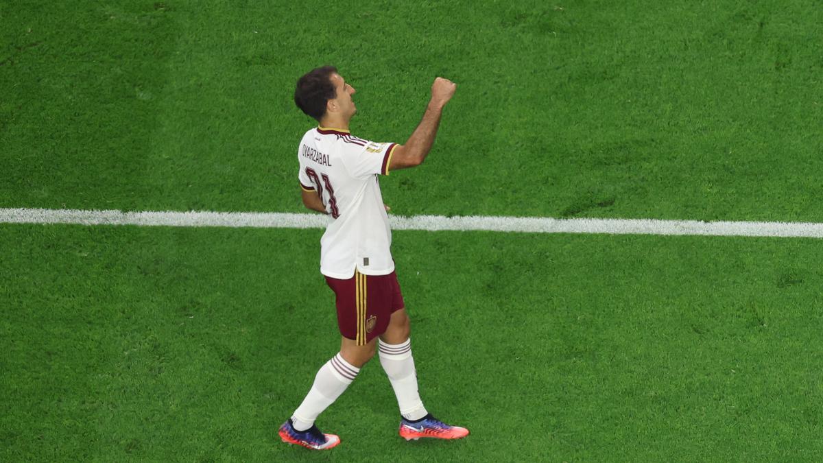 30 Gol Mikel Oyarzabal untuk Spanyol