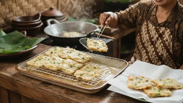 Cara Menggoreng Tempe Mendoan agar Tidak Terlalu Berminyak