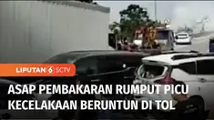 Sejumlah kendaraan ini ringsek hingga menutup seluruh badan jalan, usai terlibat kecelakaan beruntun di Ruas Tol Pejagan Pemalang, Kilometer 253, Minggu (18/09) siang. Satu orang meninggal dunia akibat kecelakaan tersebut, sementara 19 lainnya mender...