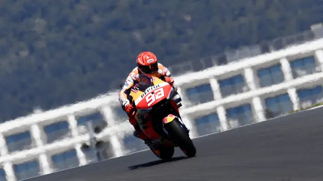FOTO: Melihat Aksi Comeback Marc Marquez ke Arena Balap MotoGP, Si Bayi Alien Sempat Menitikan Air Mata