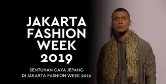 Sentuhan Gaya Jepang di Jakarta Fashion Week 2019