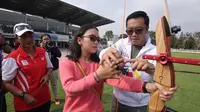 Menpora mengajak kurang lebih 30 orang yang tergabung dari bloger, vloger untuk melihat langsung persiapan pelatnas atlet Indonesia. 