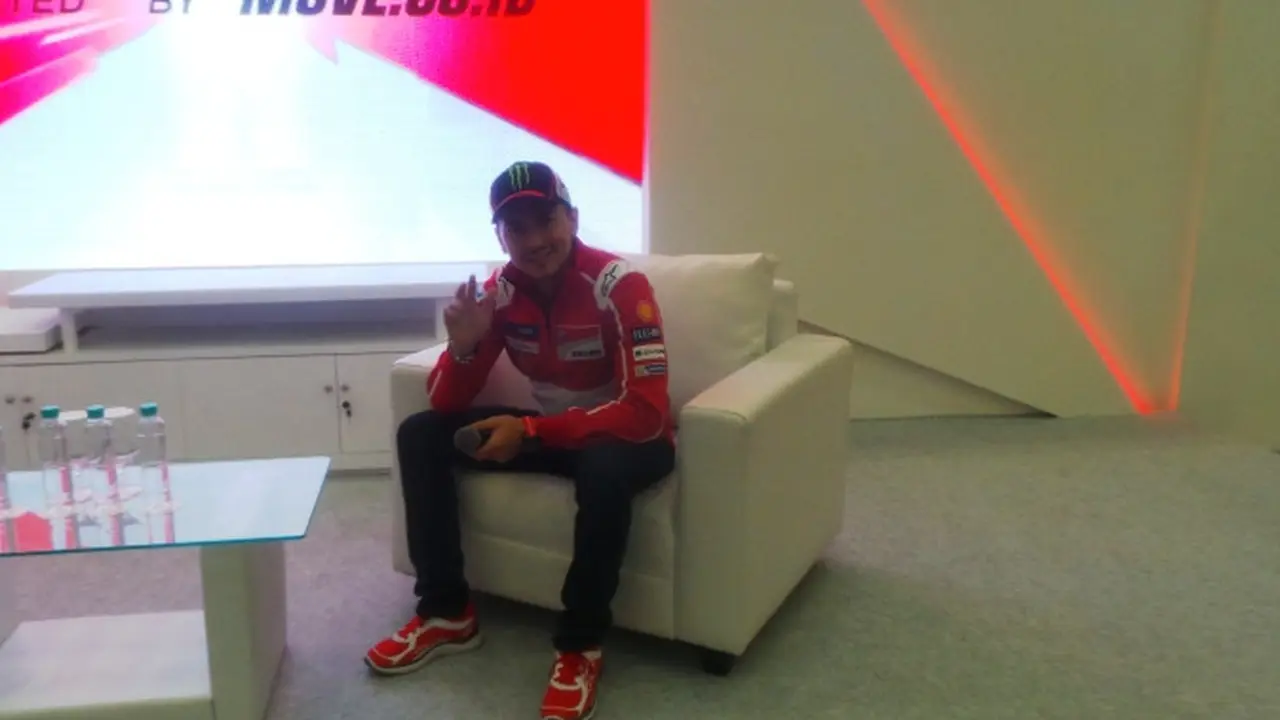 Pembalap Ducati Corse, Jorge Lorenzo