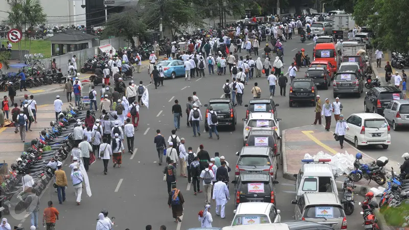 20161202-Pergerakkan Massa dari Tanah Abang ke Monas-Jakarta