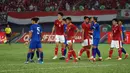 Reaksi pemain Timnas Indonesia dan Nepal pada laga terakhir Grup A kualifikasi Piala Asia 2023 di Stadion Jaber Al Ahmad, Kuwait, Rabu (15/6/2022). Timnas Indonesia berhasil lolos ke Piala Asia 2023 usai kalahkan Nepal 7-0. (Dok. PSSI)