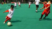Bocah Keren Tristan Alif Naufal, `Messi` Indonesia di Jagad Bola
