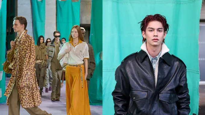 Parade Busana Seleb Hadiri Burberry Summer 2025 di London Fashion Week, dari Lila Moss hingga Bright Vachiwrait