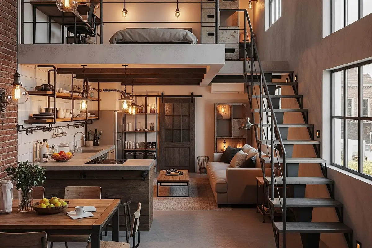 Rumah 3x5 Mezzanine Terbaru 2025