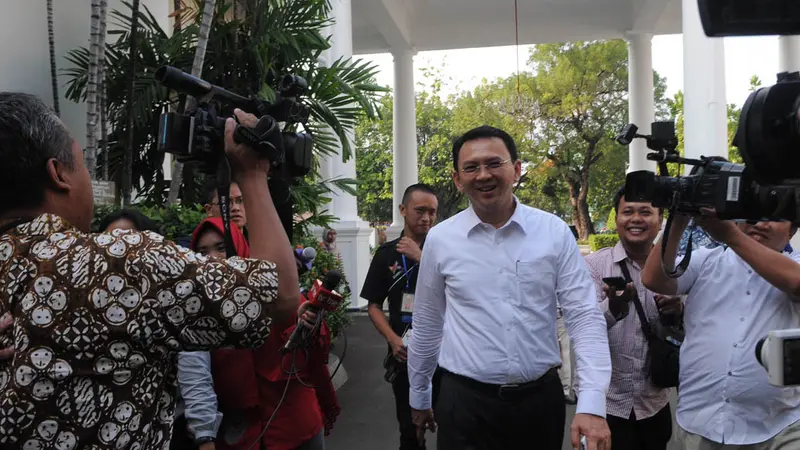 Dipanggil Jokowi, Ahok Datangi Istana