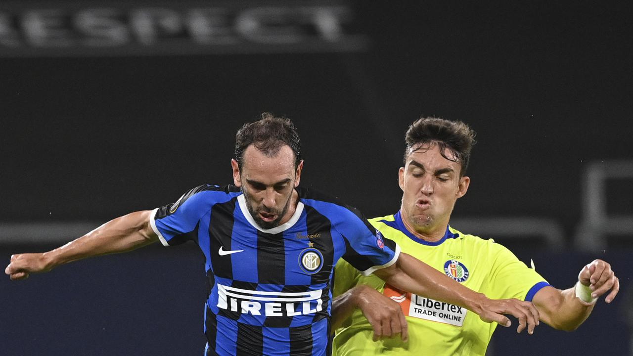 Taklukkan Getafe 2-0, Inter Milan Melaju ke Perempat Final