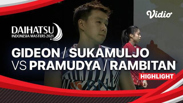 Berita Video, Kalahkan Juniornya, Kevin Sanjaya / Marcus Gideon Melaju ke Semifinal Indonesia Masters 2021