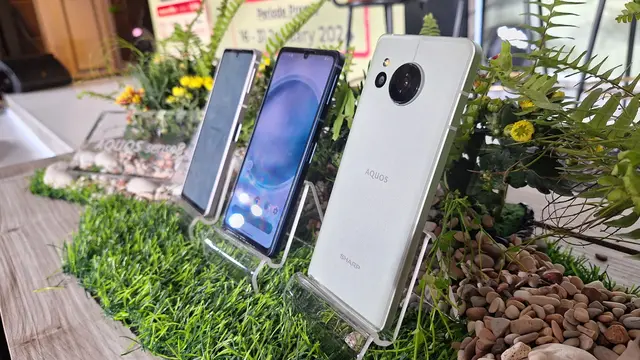 Sharp Aquos Sense8 (Liputan6.com/Giovani Dio Prasasti)