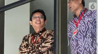 Dirjen Perdagangan Luar Negeri Kemendag Indrasari Wisnu Wardhana menunggu pemeriksaan di Gedung KPK, Jakarta, Kamis (31/10/2019). Indrasari diperiksa sebagai saksi untuk tersangka mantan Dirut Risyanto Suanda terkait dugaan suap kuota impor ikan tahun 2019 di Perum Perindo. (merdeka.com/Dwi Narwoko)