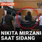 Nikita Mirzani Ngamuk di Ruang Sidang, Pukul Mic Sampai Jatuh