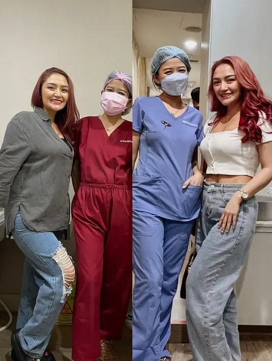 Melalui akun instagramnya, penyanyi biasa disapa Sibad itu beberapa kali membagikan perkembangannya diet. [Instagram/sitibadriahh]