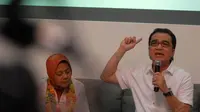 Tantowi mengungkapkan Prabowo-Hatta tidak mempermasalahkan hasil pilpres yang memenangkan Jokowi-JK, melainkan pada proses bagaimana Jokowi-JK ditetapkan sebagai pemenang oleh KPU, Jakarta, Selasa, (22/7/14) (Liputan6.com/Miftahul Hayat)